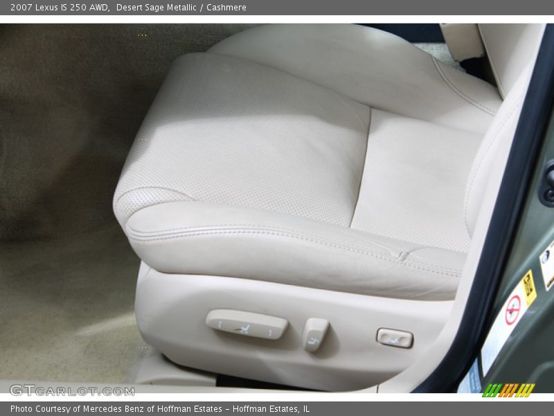 Desert Sage Metallic / Cashmere 2007 Lexus IS 250 AWD
