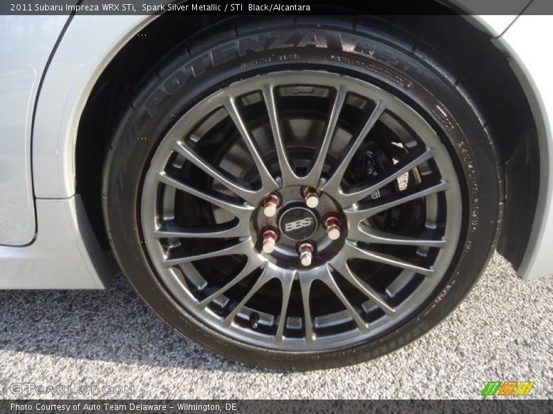 Spark Silver Metallic / STI  Black/Alcantara 2011 Subaru Impreza WRX STi