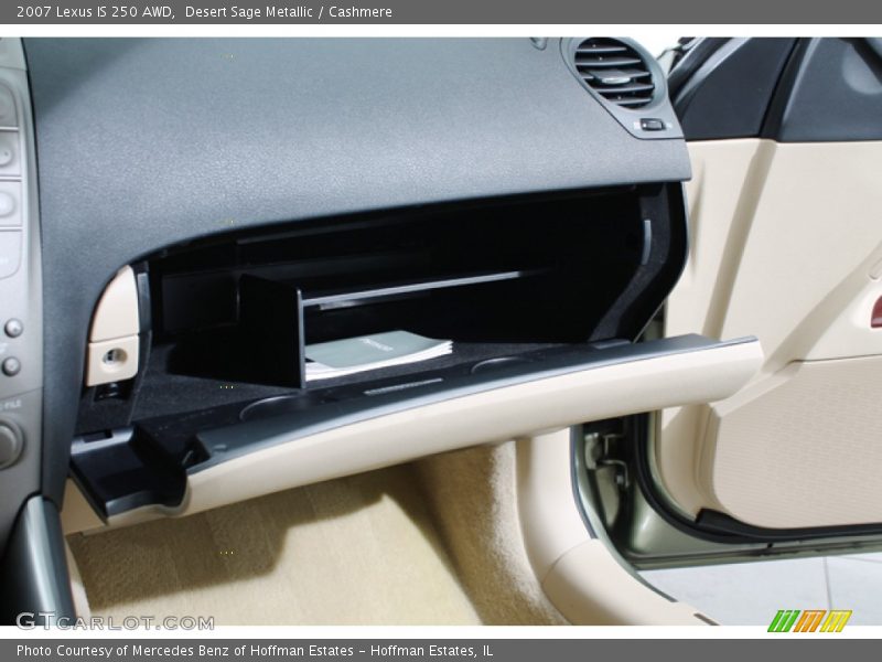 Desert Sage Metallic / Cashmere 2007 Lexus IS 250 AWD