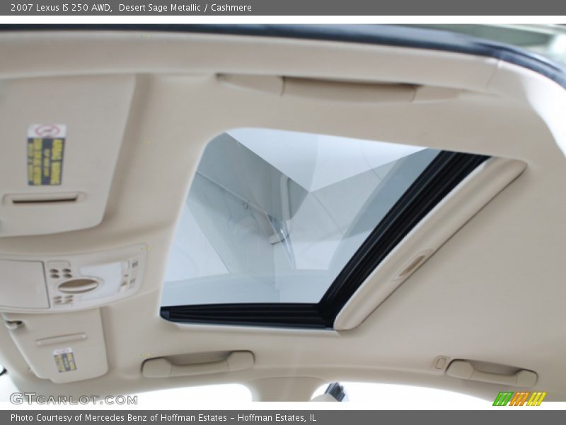 Desert Sage Metallic / Cashmere 2007 Lexus IS 250 AWD