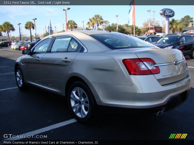 Gold Leaf / Light Stone 2011 Ford Taurus SEL