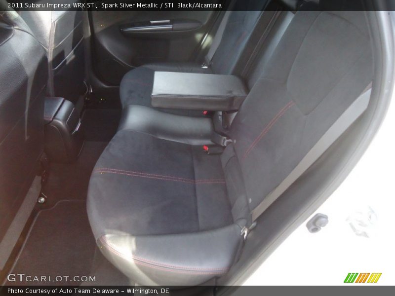 Spark Silver Metallic / STI  Black/Alcantara 2011 Subaru Impreza WRX STi