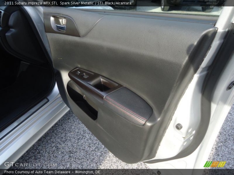 Spark Silver Metallic / STI  Black/Alcantara 2011 Subaru Impreza WRX STi