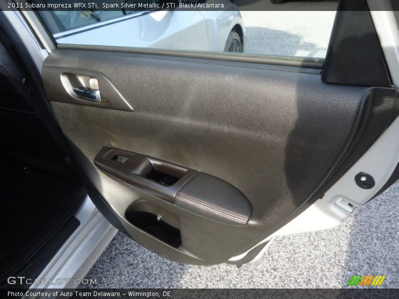 Spark Silver Metallic / STI  Black/Alcantara 2011 Subaru Impreza WRX STi