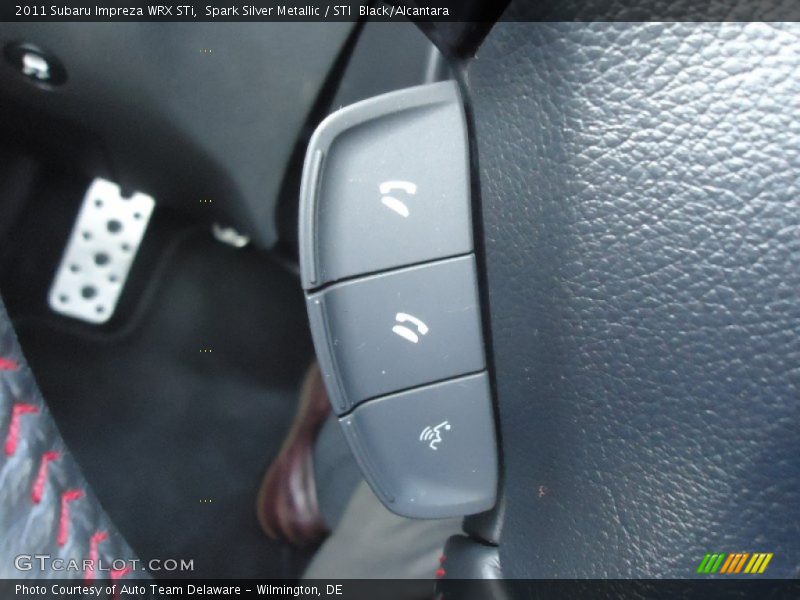 Spark Silver Metallic / STI  Black/Alcantara 2011 Subaru Impreza WRX STi