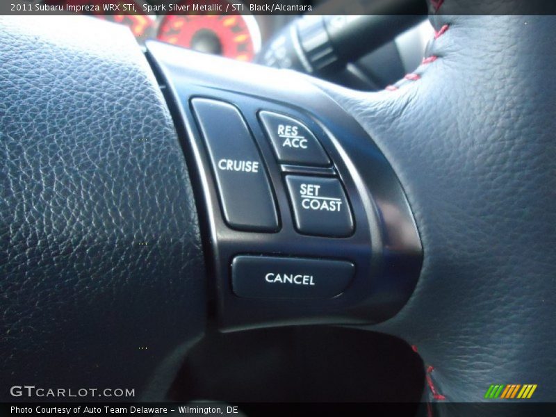 Spark Silver Metallic / STI  Black/Alcantara 2011 Subaru Impreza WRX STi