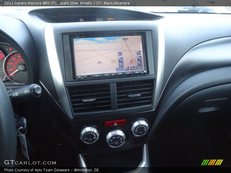 Spark Silver Metallic / STI  Black/Alcantara 2011 Subaru Impreza WRX STi