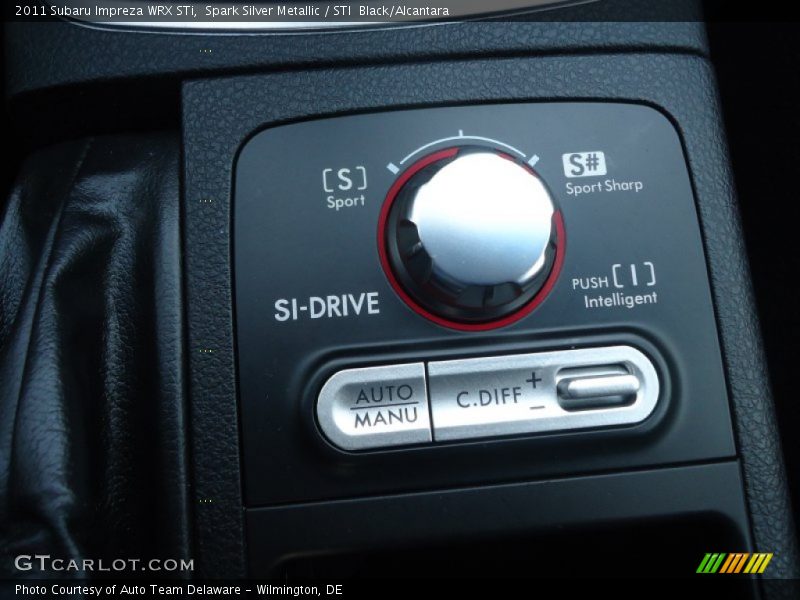 Spark Silver Metallic / STI  Black/Alcantara 2011 Subaru Impreza WRX STi
