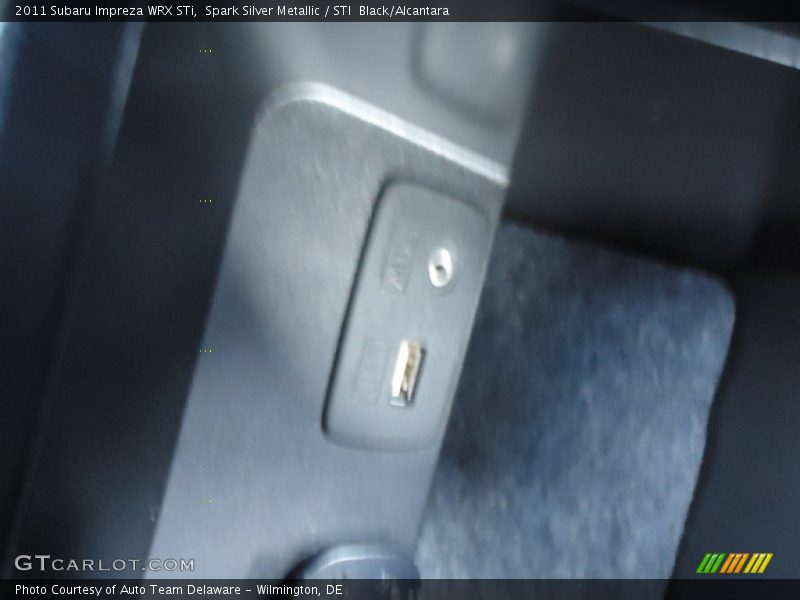 Spark Silver Metallic / STI  Black/Alcantara 2011 Subaru Impreza WRX STi