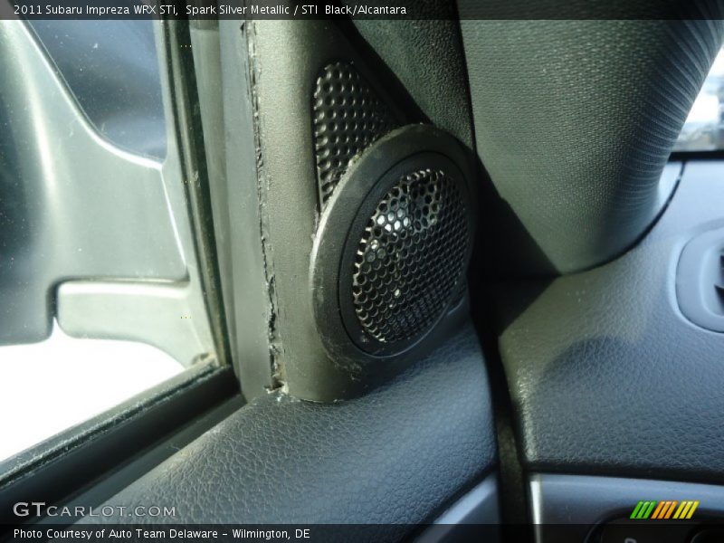 Spark Silver Metallic / STI  Black/Alcantara 2011 Subaru Impreza WRX STi