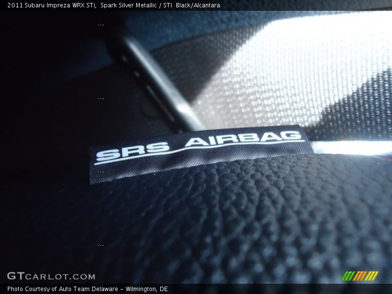 Spark Silver Metallic / STI  Black/Alcantara 2011 Subaru Impreza WRX STi