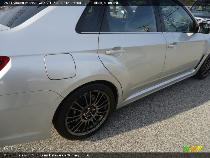 Spark Silver Metallic / STI  Black/Alcantara 2011 Subaru Impreza WRX STi