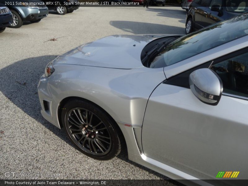 Spark Silver Metallic / STI  Black/Alcantara 2011 Subaru Impreza WRX STi