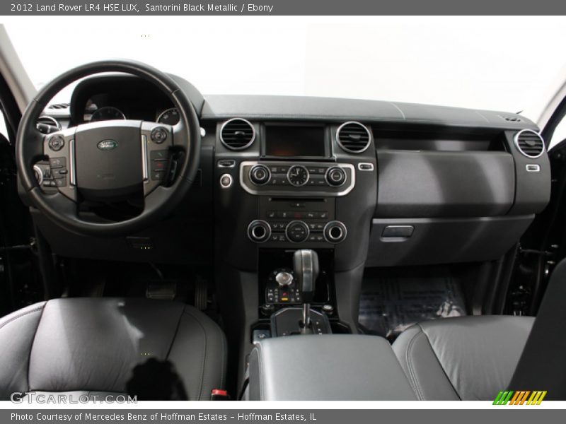 Santorini Black Metallic / Ebony 2012 Land Rover LR4 HSE LUX