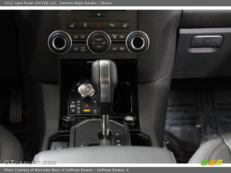 Santorini Black Metallic / Ebony 2012 Land Rover LR4 HSE LUX