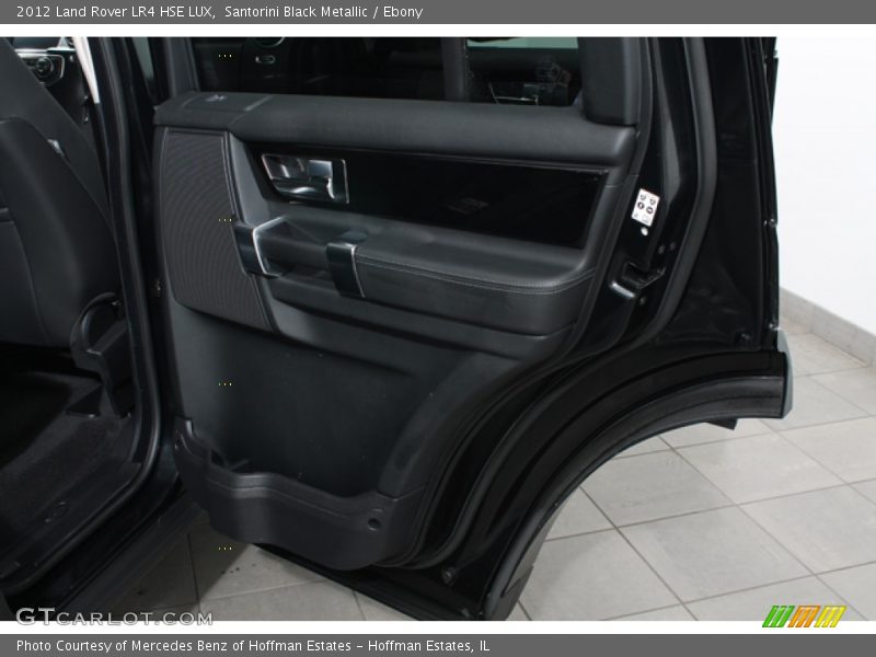 Santorini Black Metallic / Ebony 2012 Land Rover LR4 HSE LUX