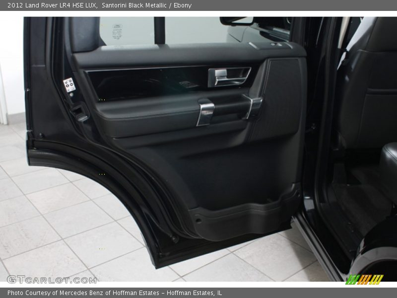 Santorini Black Metallic / Ebony 2012 Land Rover LR4 HSE LUX