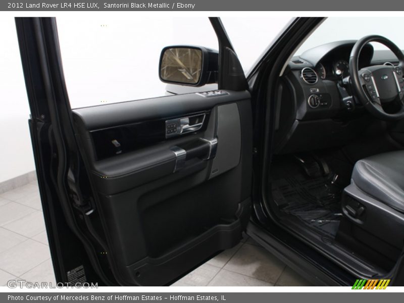 Santorini Black Metallic / Ebony 2012 Land Rover LR4 HSE LUX