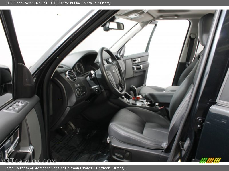 Santorini Black Metallic / Ebony 2012 Land Rover LR4 HSE LUX