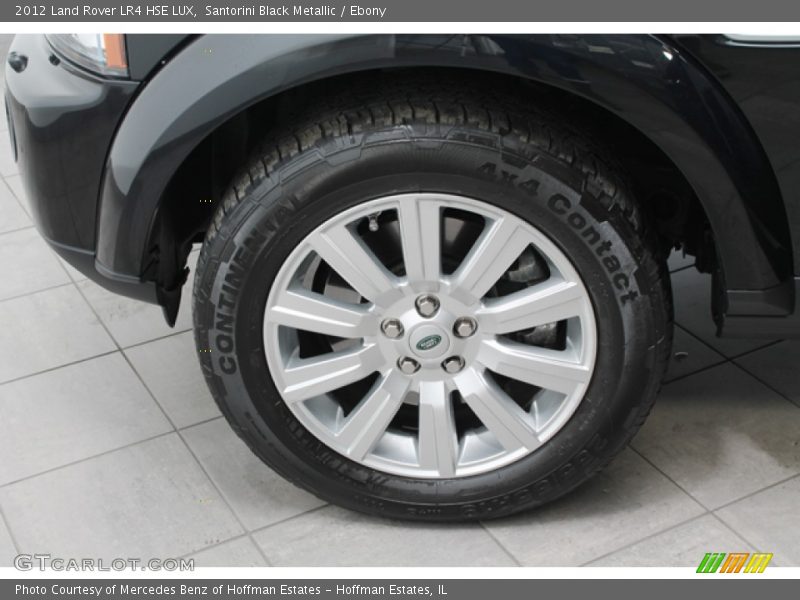 Santorini Black Metallic / Ebony 2012 Land Rover LR4 HSE LUX