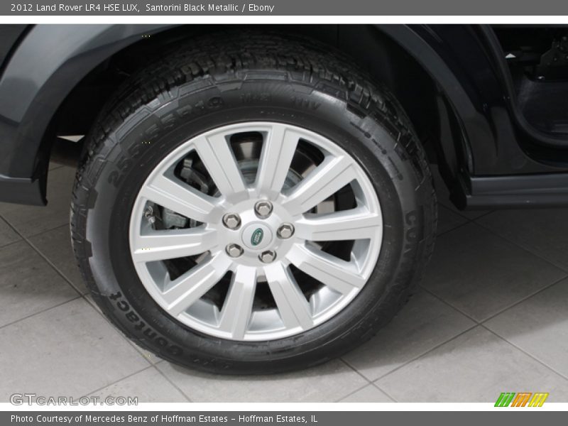 Santorini Black Metallic / Ebony 2012 Land Rover LR4 HSE LUX