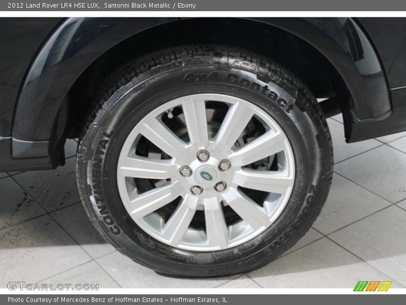 Santorini Black Metallic / Ebony 2012 Land Rover LR4 HSE LUX