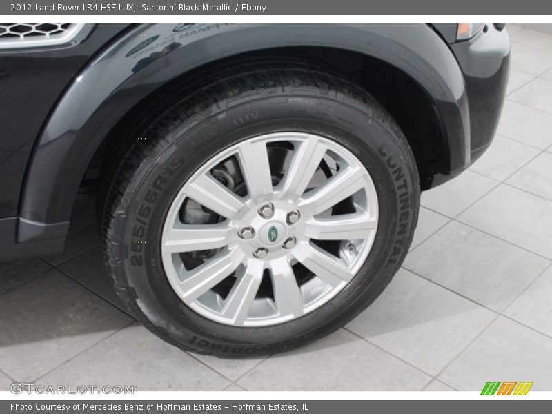 Santorini Black Metallic / Ebony 2012 Land Rover LR4 HSE LUX