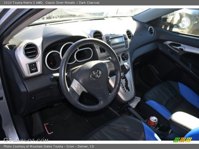 Classic Silver Metallic / Dark Charcoal 2010 Toyota Matrix S AWD