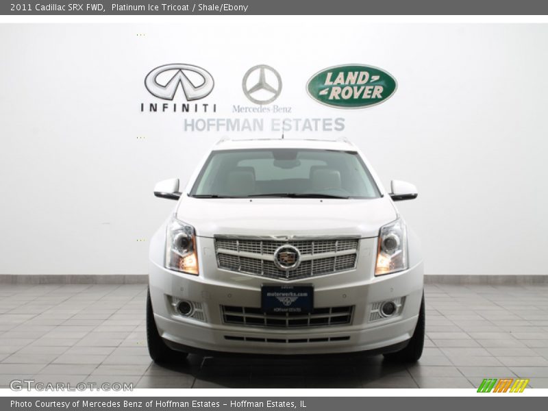 Platinum Ice Tricoat / Shale/Ebony 2011 Cadillac SRX FWD
