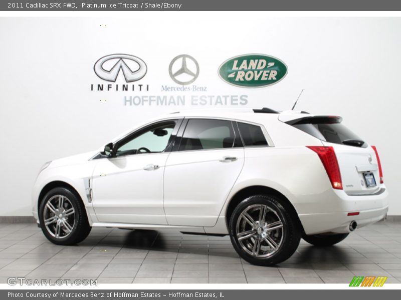 Platinum Ice Tricoat / Shale/Ebony 2011 Cadillac SRX FWD