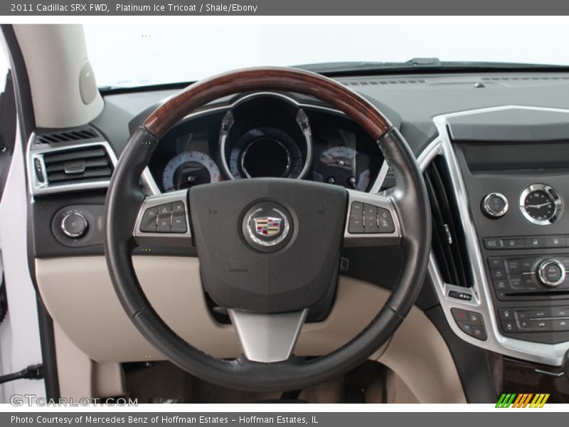 Platinum Ice Tricoat / Shale/Ebony 2011 Cadillac SRX FWD