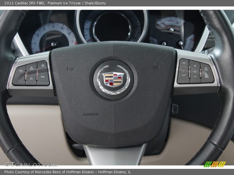 Platinum Ice Tricoat / Shale/Ebony 2011 Cadillac SRX FWD