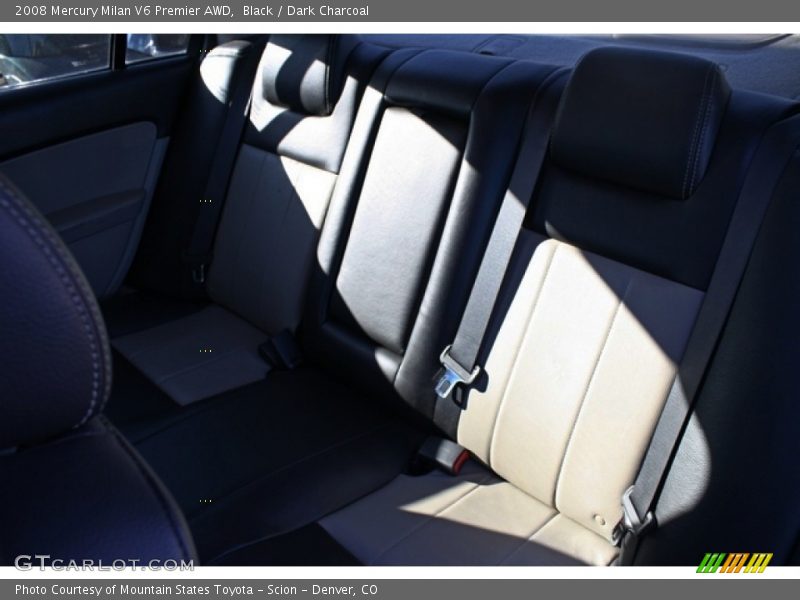 Black / Dark Charcoal 2008 Mercury Milan V6 Premier AWD