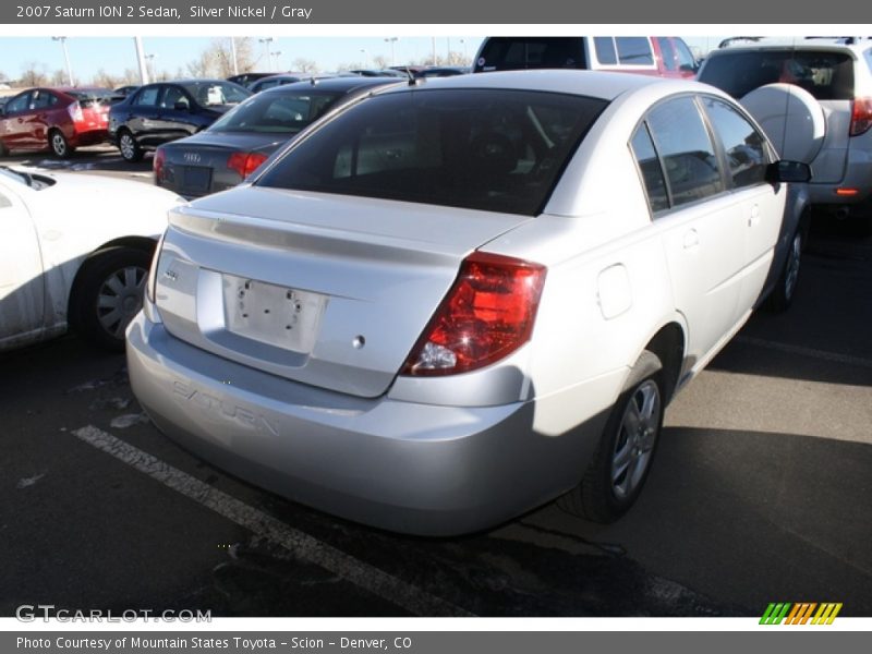 Silver Nickel / Gray 2007 Saturn ION 2 Sedan