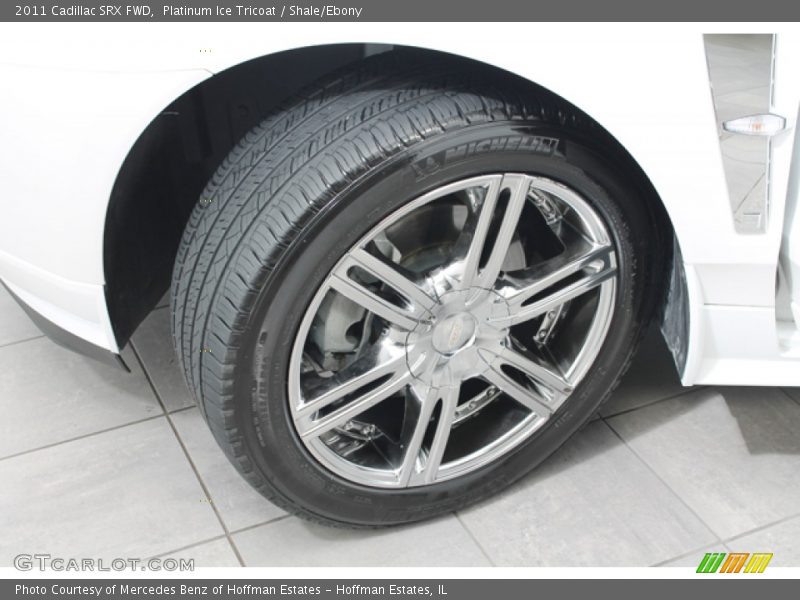 Platinum Ice Tricoat / Shale/Ebony 2011 Cadillac SRX FWD