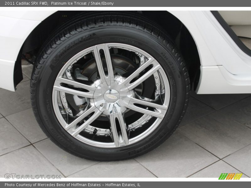 Platinum Ice Tricoat / Shale/Ebony 2011 Cadillac SRX FWD