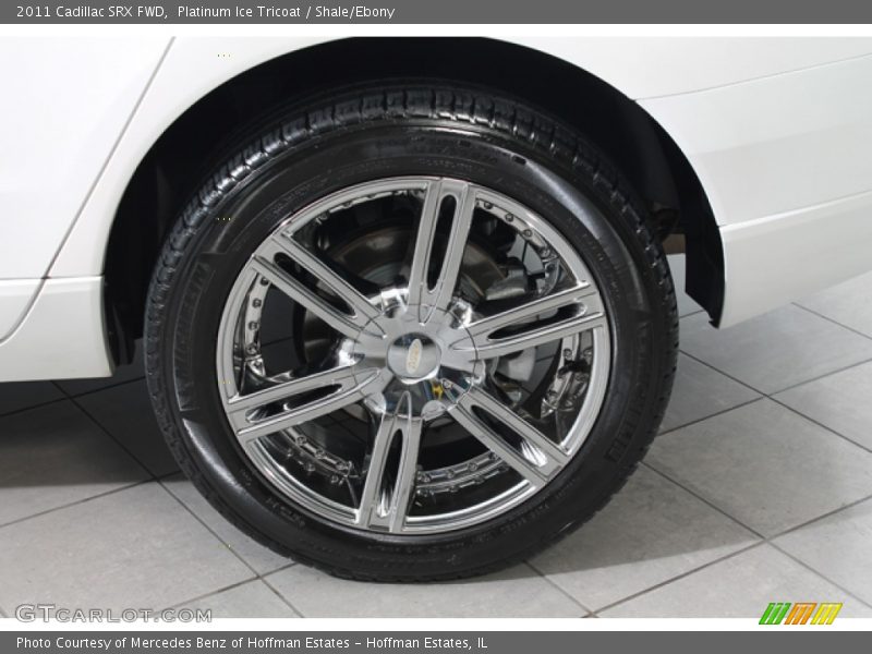 Platinum Ice Tricoat / Shale/Ebony 2011 Cadillac SRX FWD
