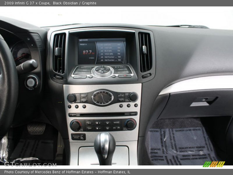 Black Obsidian / Graphite 2009 Infiniti G 37 x Coupe
