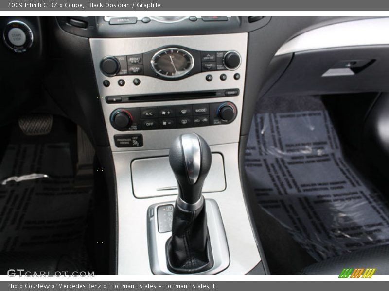 Black Obsidian / Graphite 2009 Infiniti G 37 x Coupe