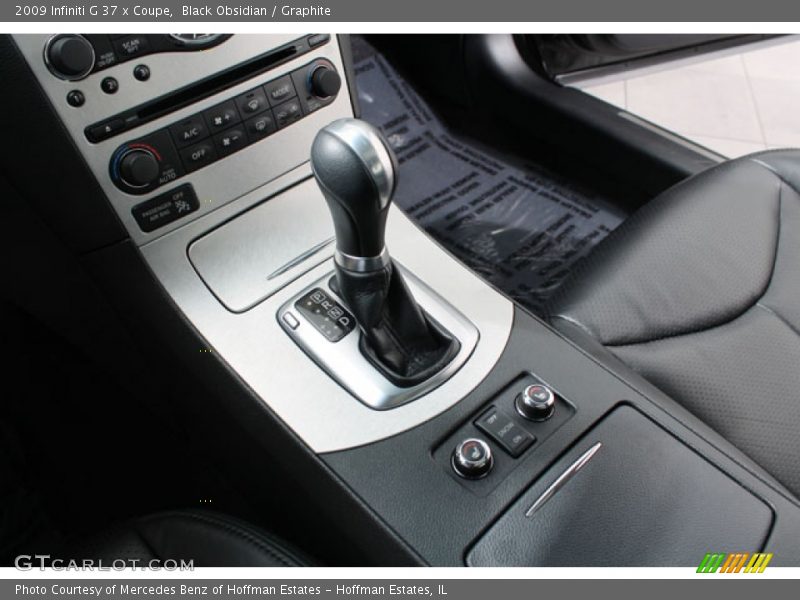 Black Obsidian / Graphite 2009 Infiniti G 37 x Coupe