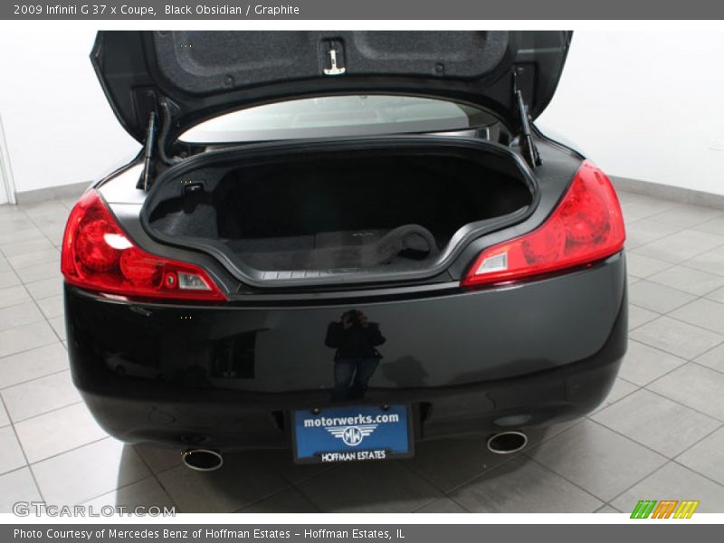 Black Obsidian / Graphite 2009 Infiniti G 37 x Coupe