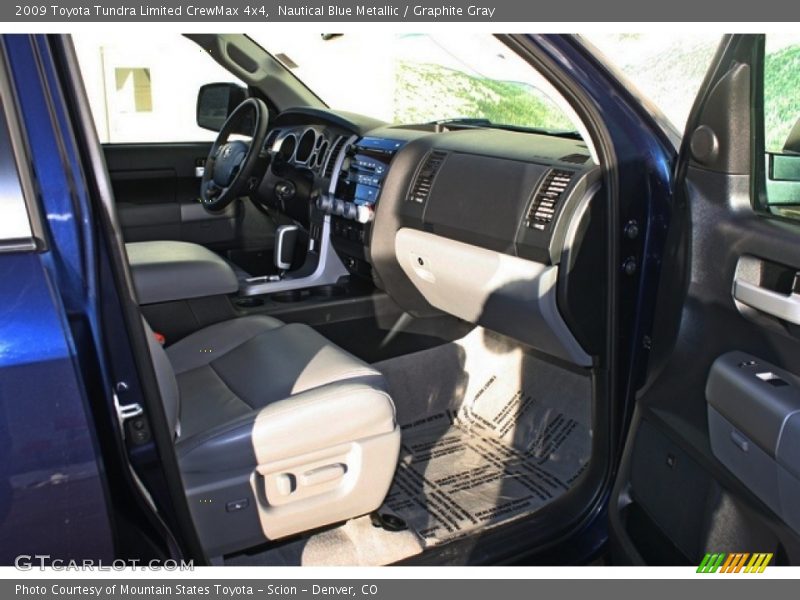 Nautical Blue Metallic / Graphite Gray 2009 Toyota Tundra Limited CrewMax 4x4