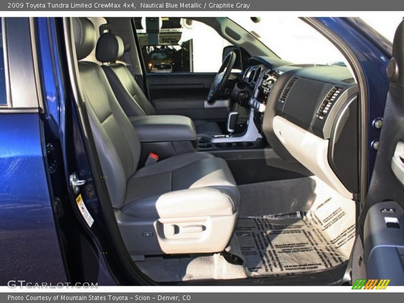 Nautical Blue Metallic / Graphite Gray 2009 Toyota Tundra Limited CrewMax 4x4