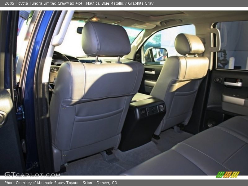 Nautical Blue Metallic / Graphite Gray 2009 Toyota Tundra Limited CrewMax 4x4