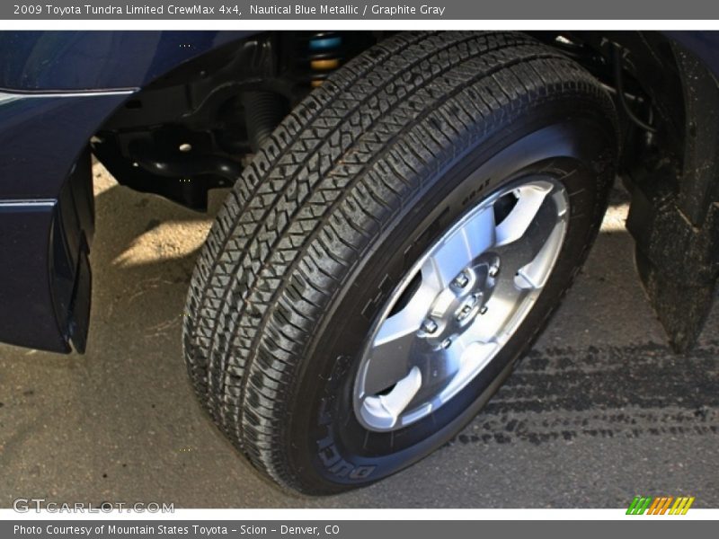 Nautical Blue Metallic / Graphite Gray 2009 Toyota Tundra Limited CrewMax 4x4