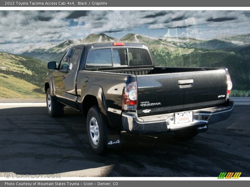 Black / Graphite 2013 Toyota Tacoma Access Cab 4x4