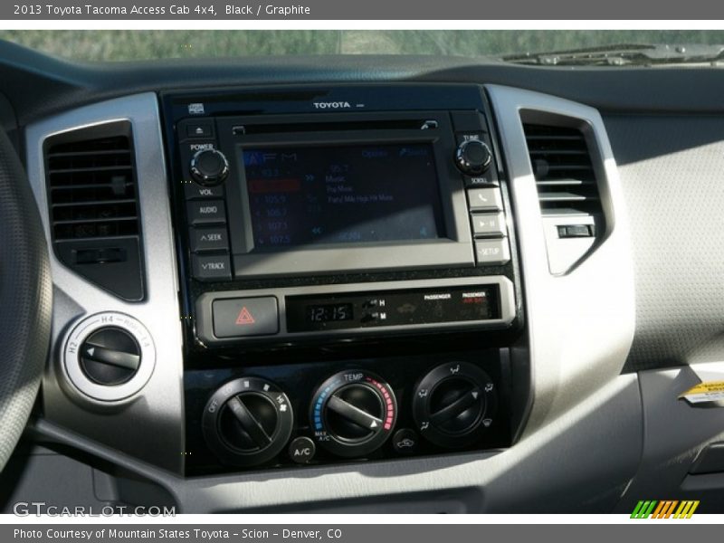 Black / Graphite 2013 Toyota Tacoma Access Cab 4x4