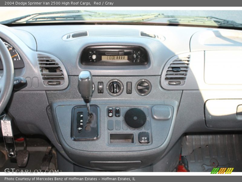 Red / Gray 2004 Dodge Sprinter Van 2500 High Roof Cargo