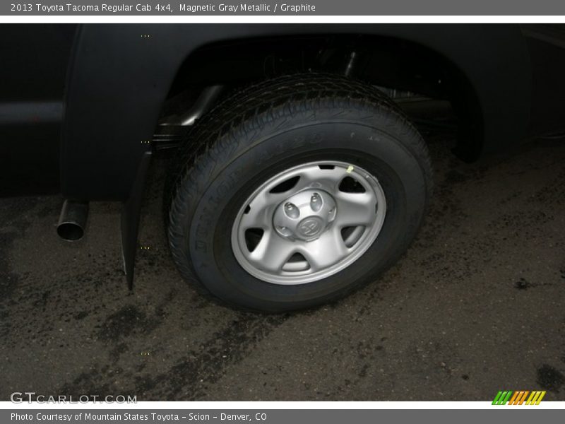 Magnetic Gray Metallic / Graphite 2013 Toyota Tacoma Regular Cab 4x4