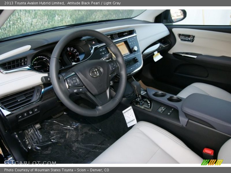  2013 Avalon Hybrid Limited Light Gray Interior